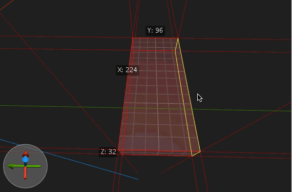 Splitting a brush in the 3D viewport