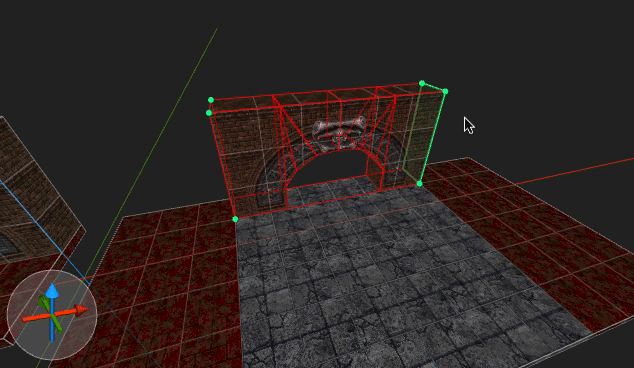 Dragging a side of the bounding box